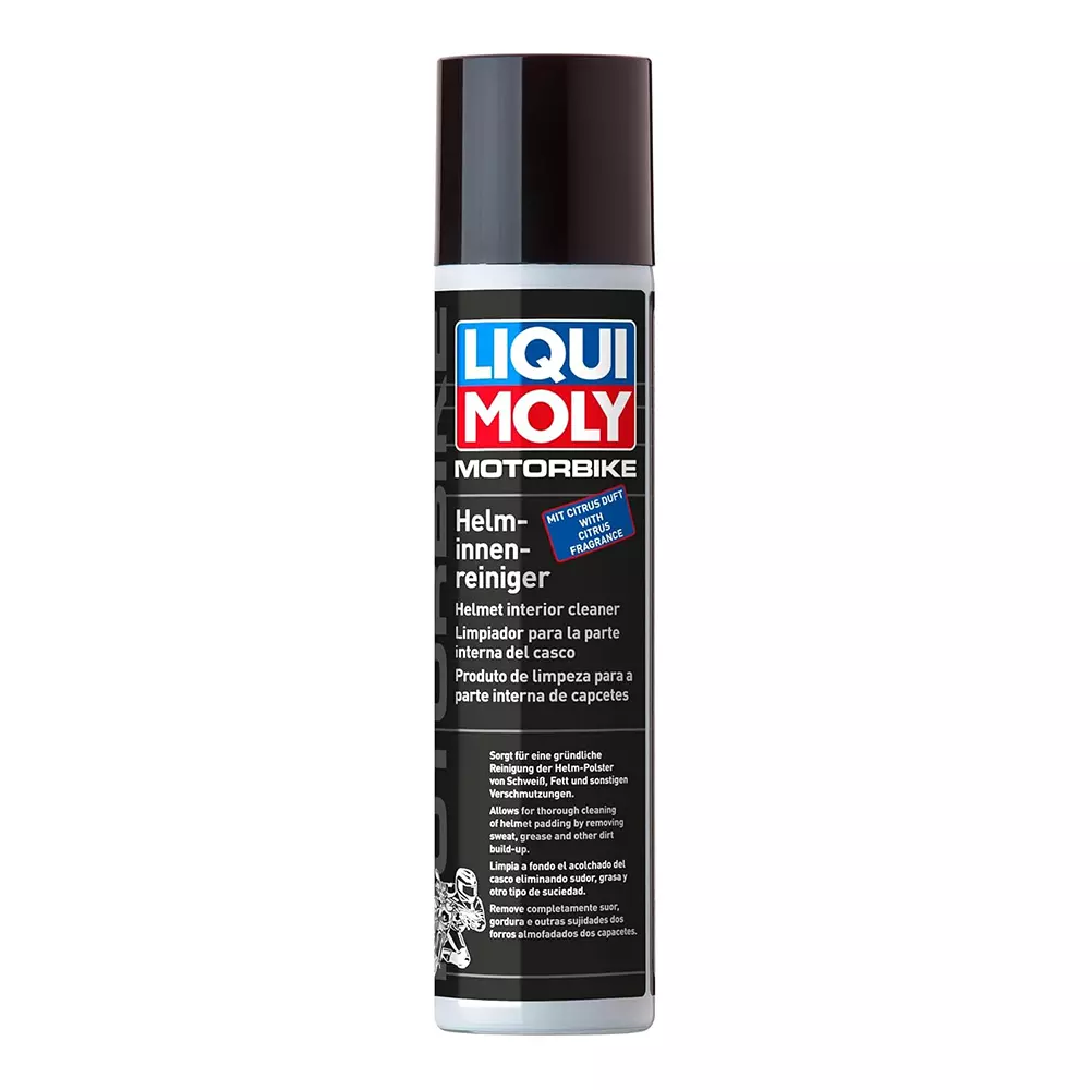 Liqui Moly 300 ml Motorbike Helmet Interior Cleaner Colorless Appearance and Neutral PH Value, 1603