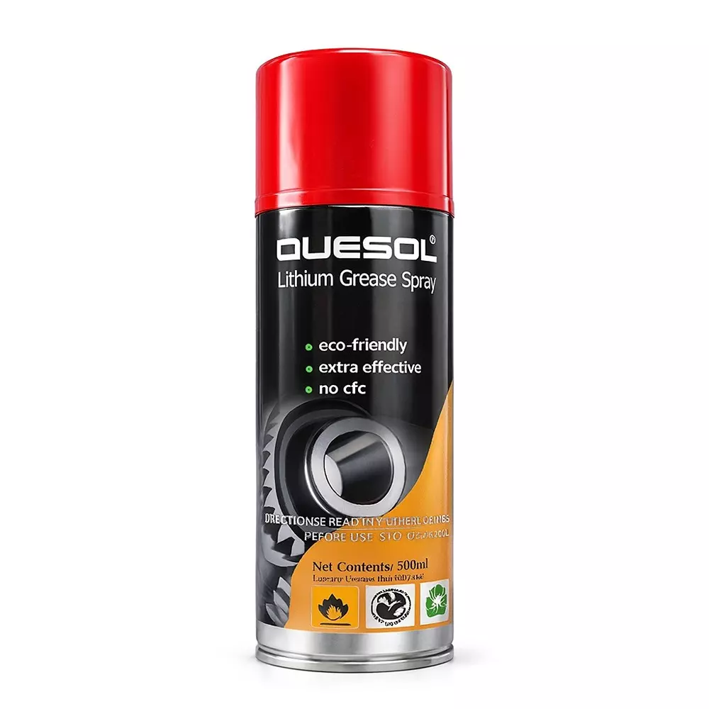 Quesol Lithium Grease Spray 500 ml Capacity Can Aerosol for Industrial Use