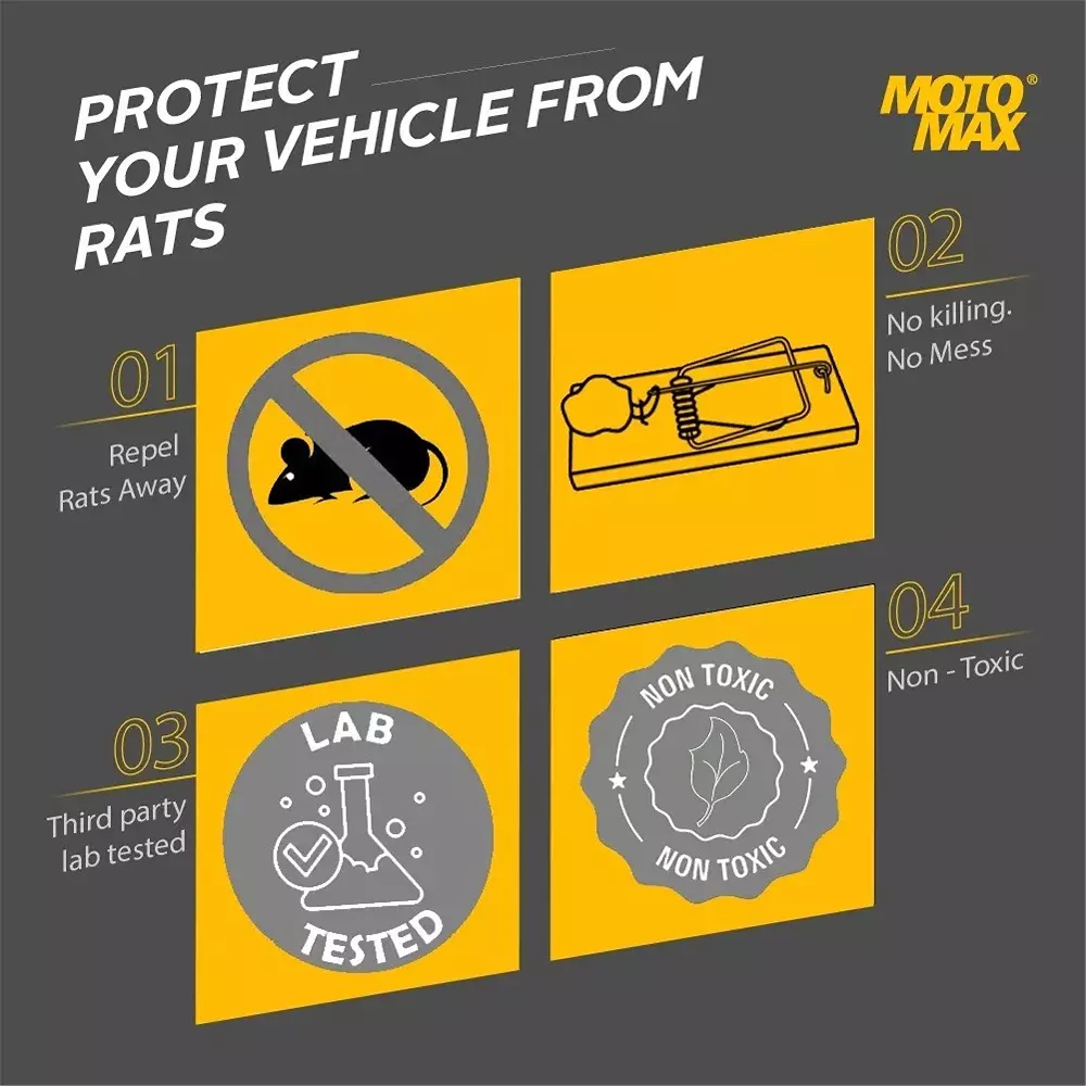 Motomax Rat Repellent Coating Spray 100 ml