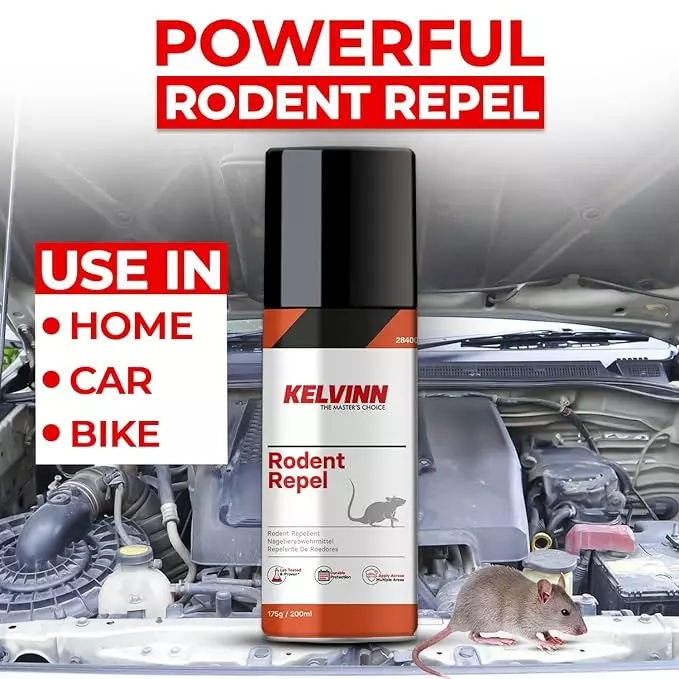 KELVINN Unscented Rodent Repellent Spray 200 ml