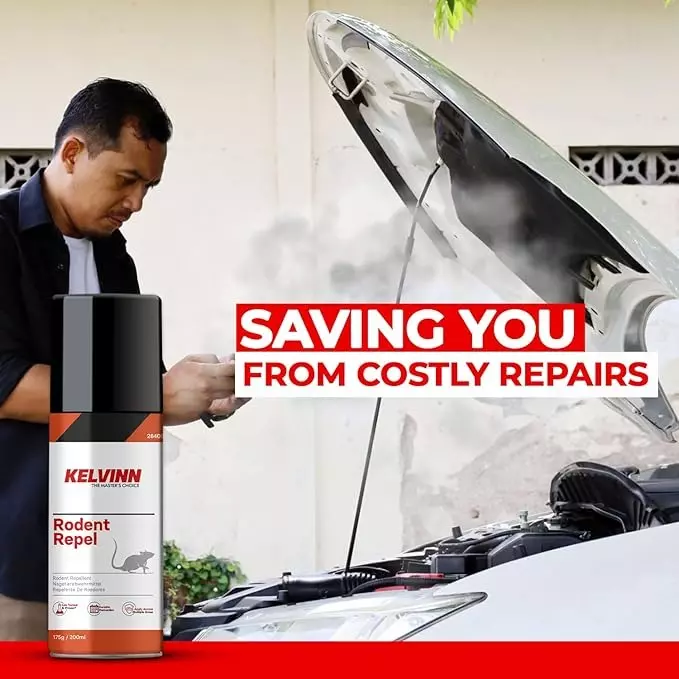 KELVINN Unscented Rodent Repellent Spray 200 ml