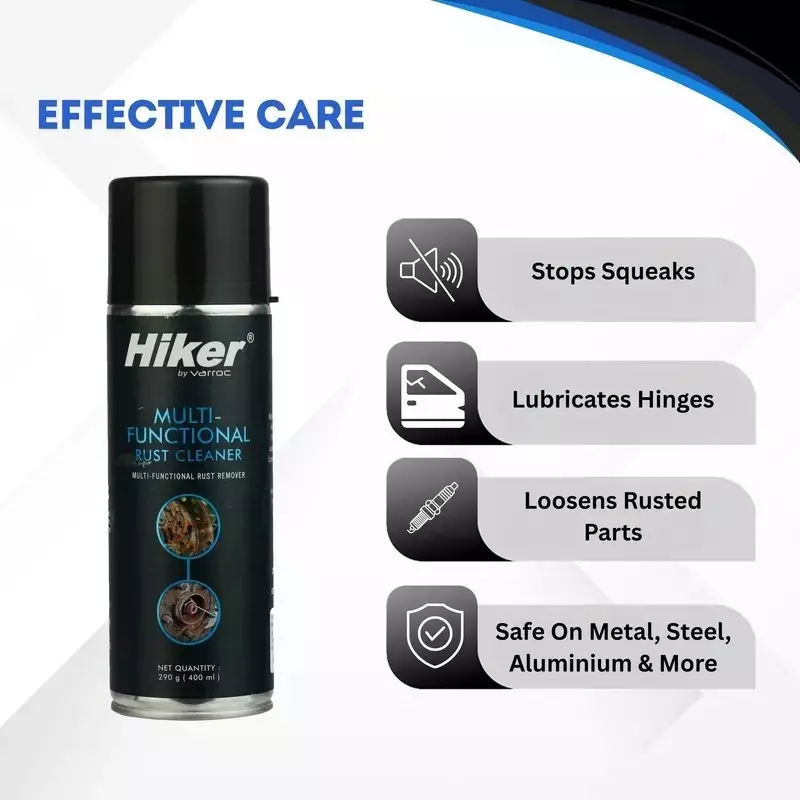 Hiker By Varroc Multi-Functional Rust Cleaner Spray 400 ml, K353A39400