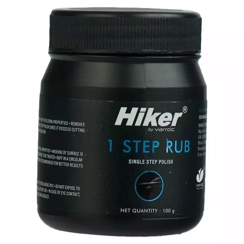 Hiker By Varroc 1 Step Rub Scratch Remover & Polishing Compound 100 g, K353A38500 (Pack of 12)