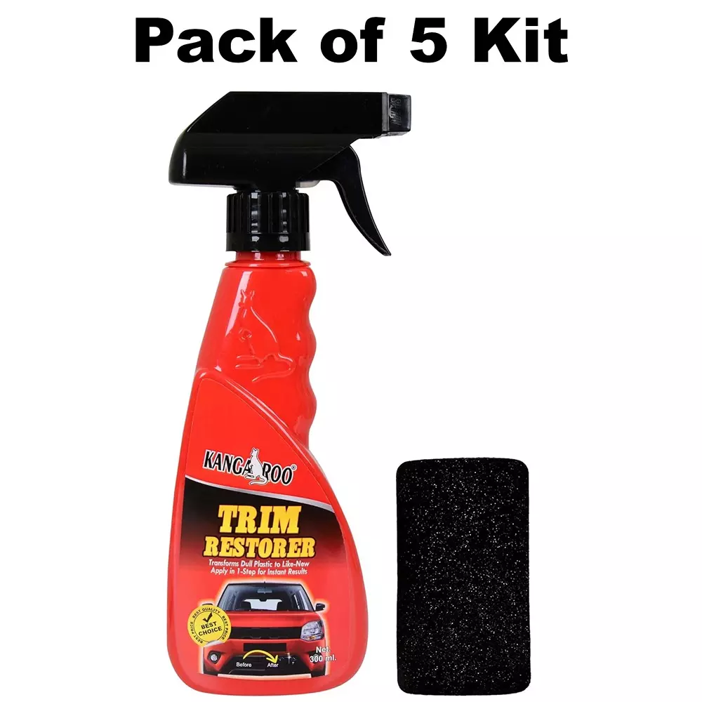kangaroo-300-ml-trim-restorer-with-1-foam-applicator-for-cleaning-car-interiors-new_trm_300ml-pack-of-5-kit