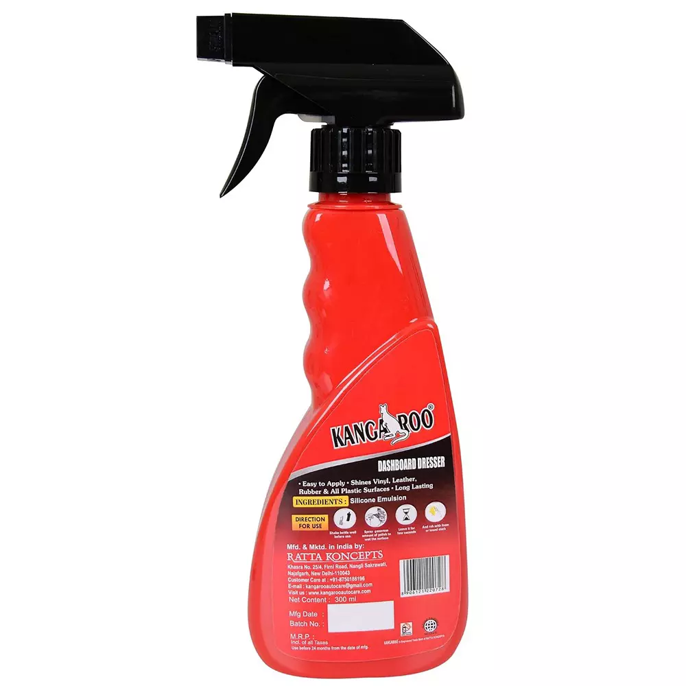 kangaroo-300-ml-premium-dashboard-dresser-with-foam-applicator-for-cleaning-dashboard-of-cars-new_dd_300ml-pack-of-5-kit