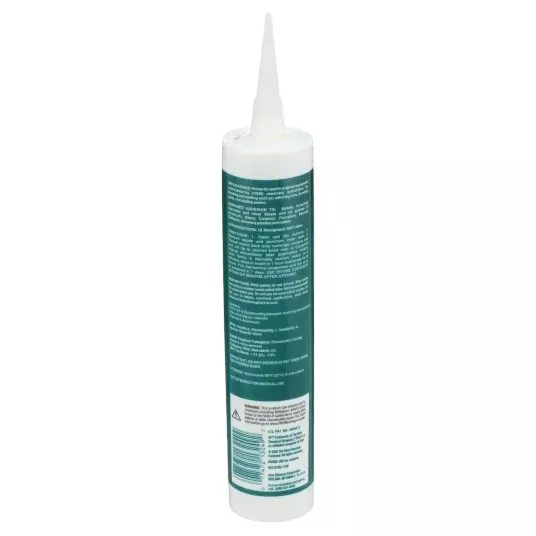 Dowsil 733 Glass & Metal Sealant 300 ml White Waterproof