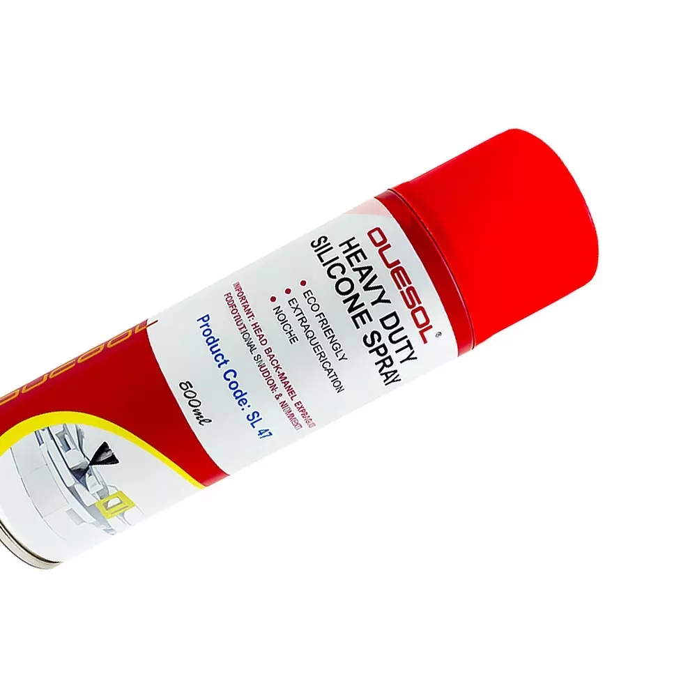 Quesol Silicon Spray 600 ml Capacity Can Aerosol for Industrial Use