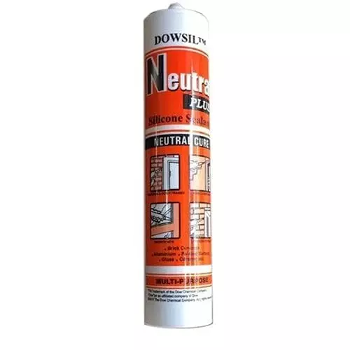 Generic Neutral Plus Silicone Sealant 300 ml Water Resistant Clear