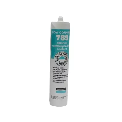 Dowsil 789 Silicone Waterproofing Sealant 280 ml Clear Paste Waterproof