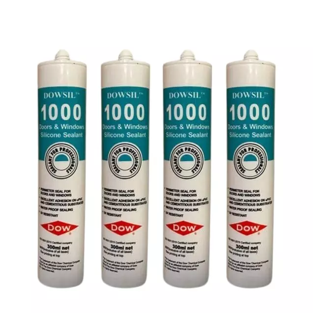 Generic 1000 Silicone Sealant 300 ml Water Resistant Black