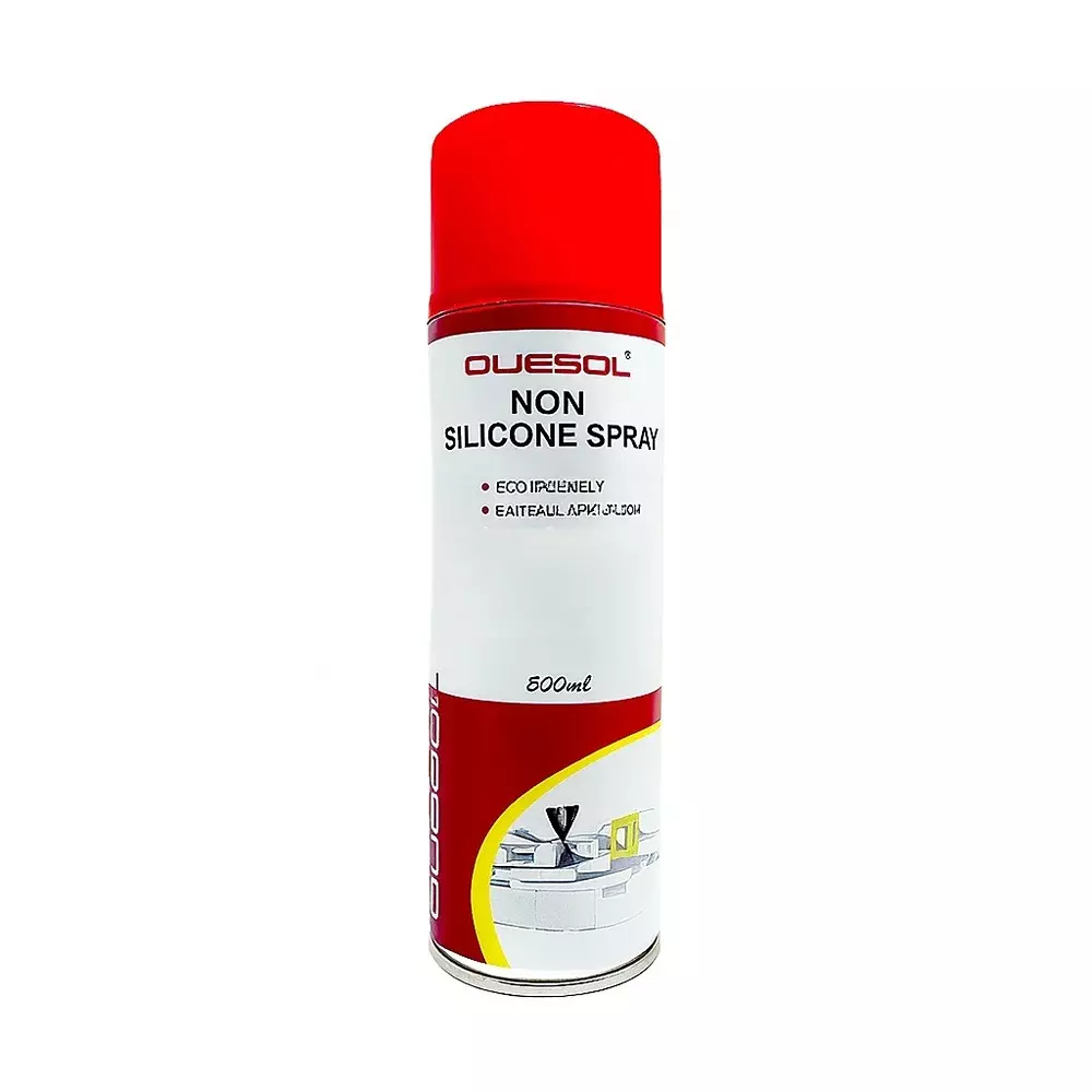 Quesol Non Silicon Spray 600 ml Capacity Can Aerosol for Industrial Use