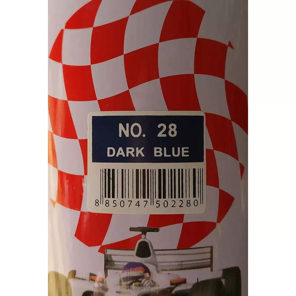 Bosny Acrylic Aerosol Spray Paint Dark Blue High-Gloss Finish 400 ml Can for Indoor & Outdoor Use, No. 28