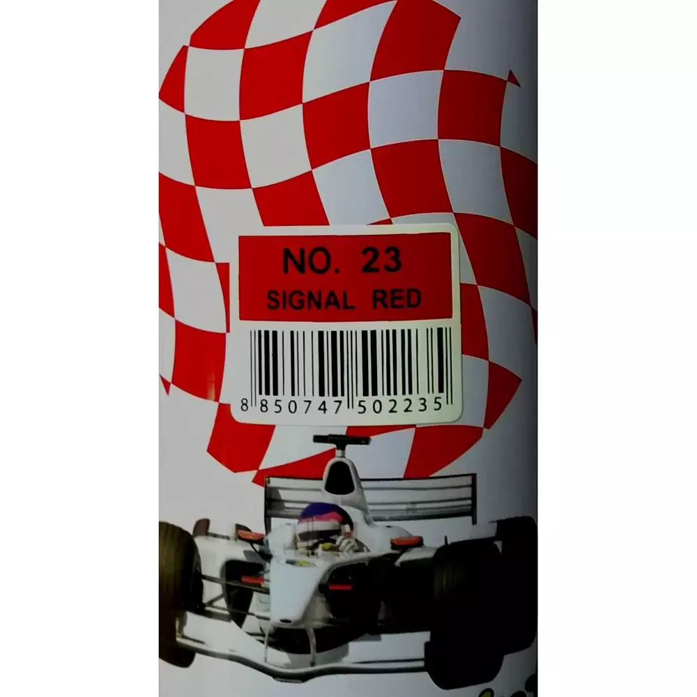 Bosny Acrylic Aerosol Spray Paint Signal Red Gloss Finish 400 ml Can for Indoor & Outdoor Use, No. 23