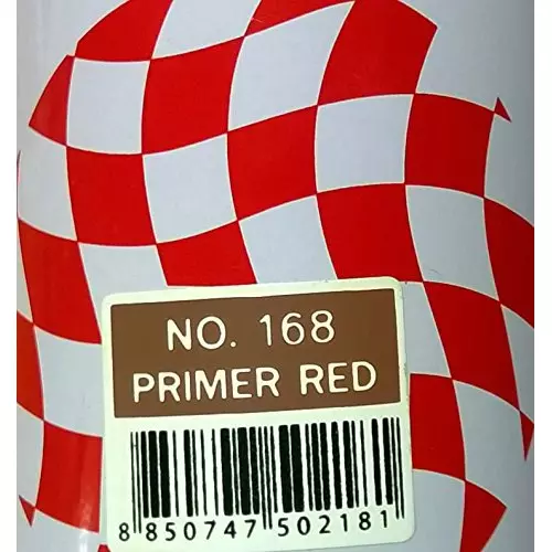 Bosny Acrylic Aerosol Spray Paint Primer Red Gloss Finish 400 ml Can for Indoor & Outdoor Use, No. 168