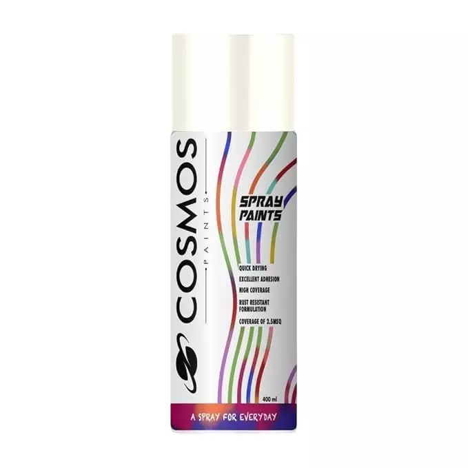 COSMOS Spray Paint RAL 9010 Color 400 ml