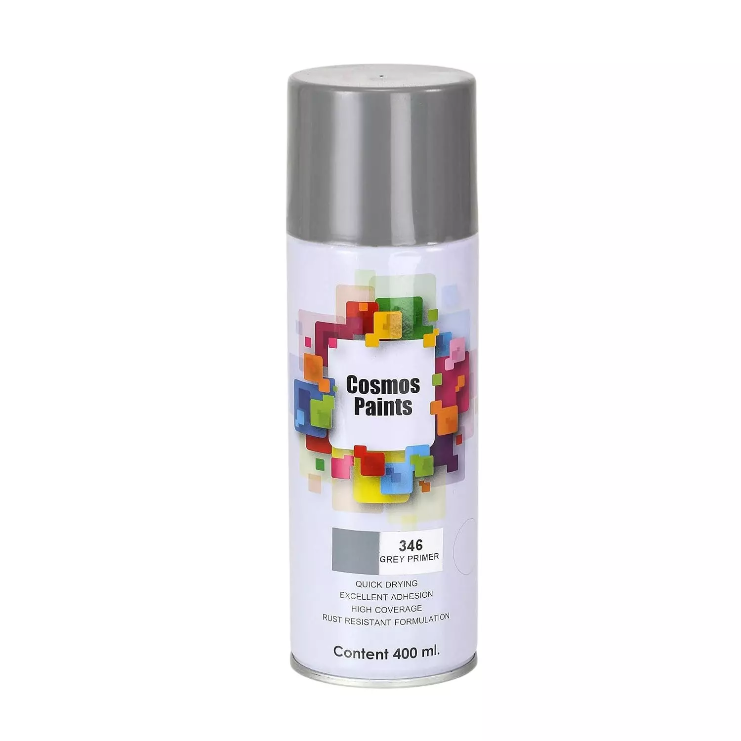 COSMOS Spray Paint 346 Gray Color 400 ml