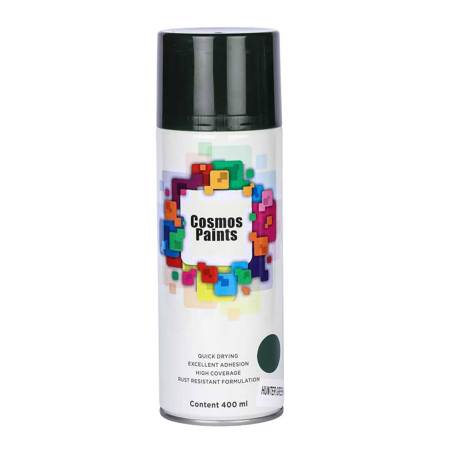 COSMOS Spray Paint Hunter Green Color 400 ml