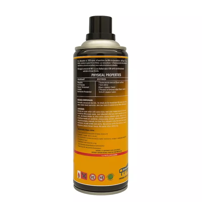 Vinsa Quick Drying Spray Paint Glossy Finish 440 ml Black (Pack of 3 Pcs)