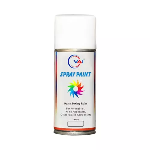 VAI ‎Superior White Spray Paint ‎225 ml for Maruti Suzuki Cars, ‎SP-SR-WH-225-2 (Pack of 2 Pcs)