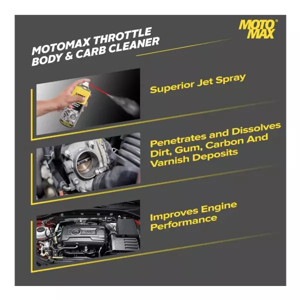 Motomax Throttle Body Carb Cleaner 100 ml