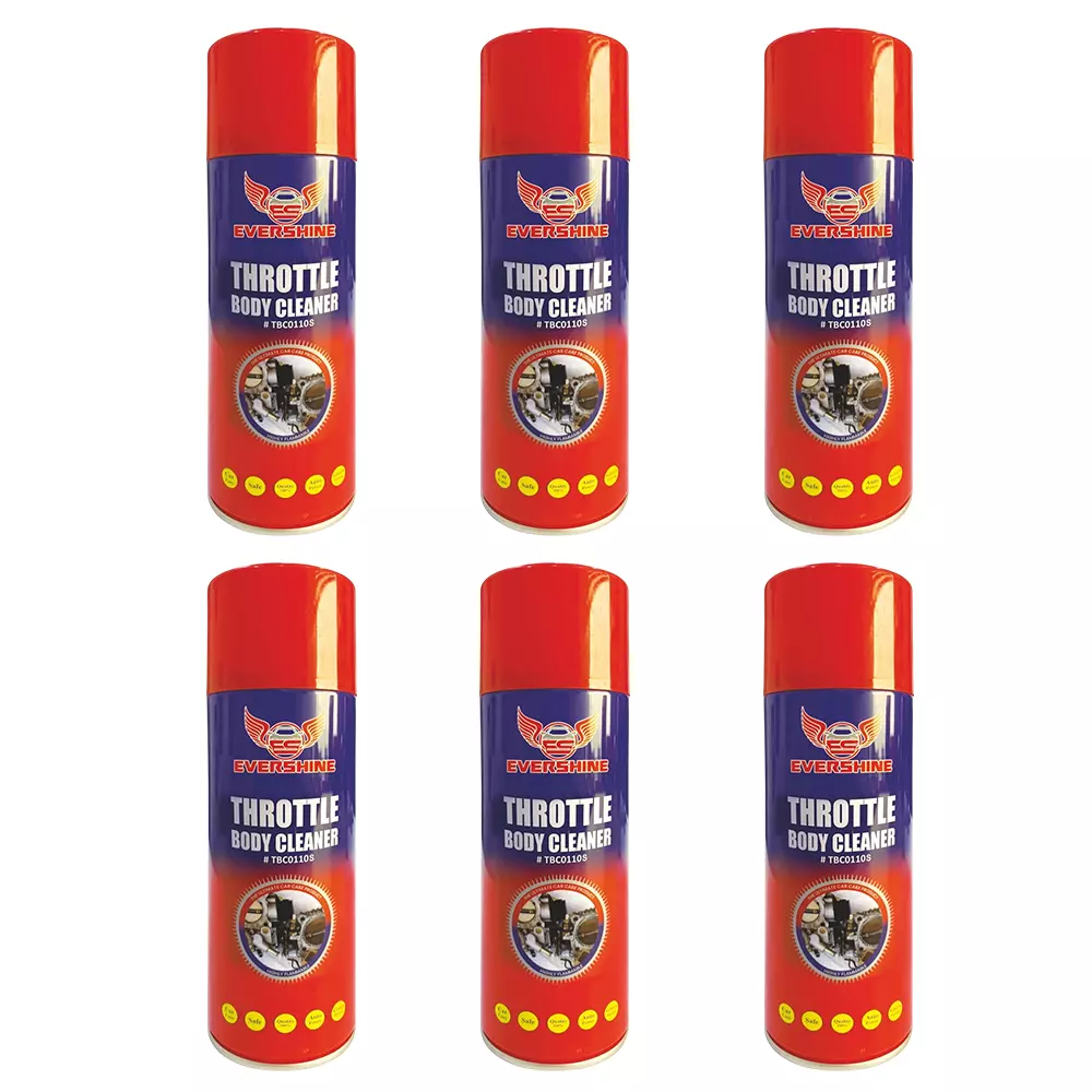 Evershine Throttle Body Cleaner 500 ml Aerosol Spray, TBC0110 (Pack of 6)