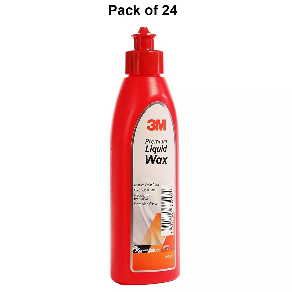3m-auto-specialty-liquid-wax-water-repellent-and-uv-protection-unscented-200-ml-capacity-bottle-pack-of-24-pcs