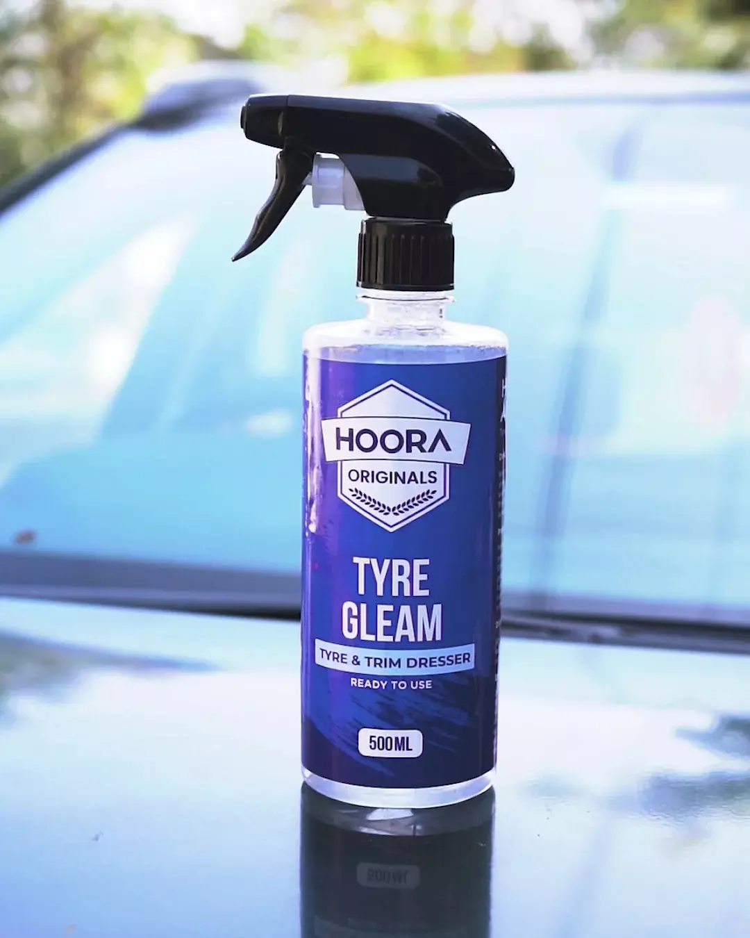 hoora-500-ml-tyre-polish-with-hydropolymer-shield-technology-liquid-spray-formula-for-cars-and-bikes