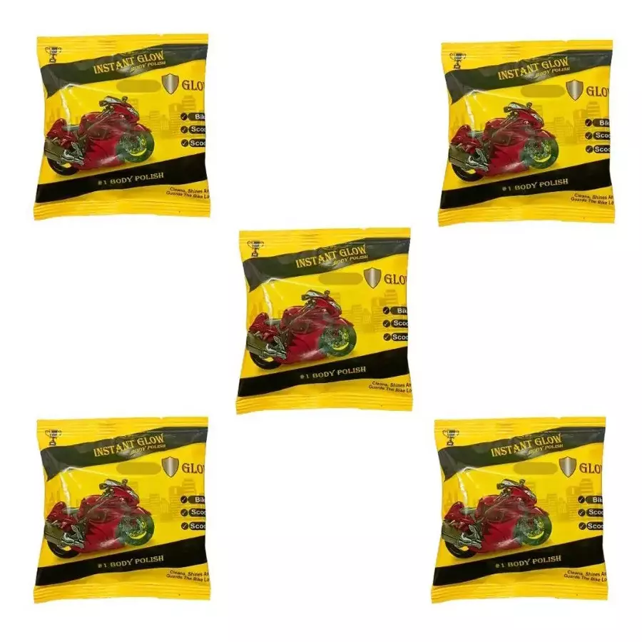 SHIV ALASKA Liquid Car Polish 5 ml, (Pack of 5 Pcs)