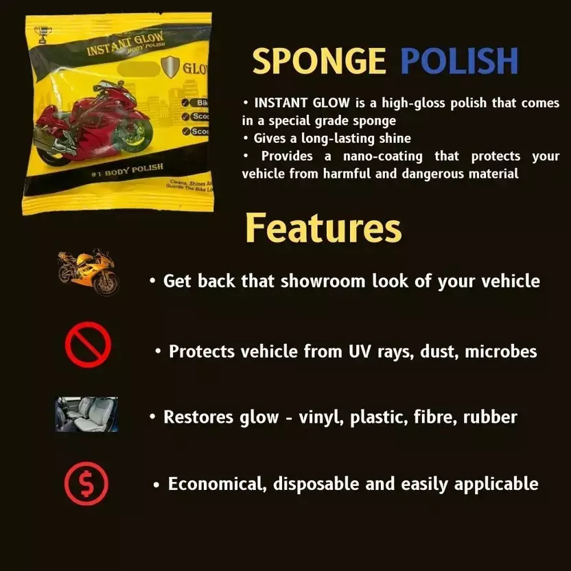 SHIV ALASKA Liquid Car Polish 5 ml, (Pack of 5 Pcs)