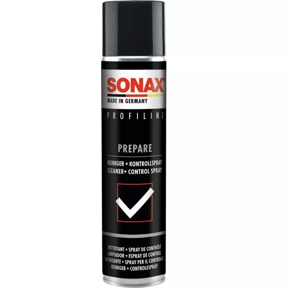 SONAX Profiline Prepare Cleaner + Control Spray 400 ml for Polishing & Degreasing (Article No. 02373000)