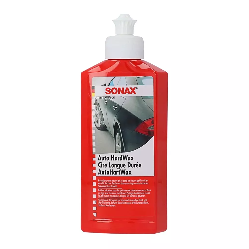 SONAX Super Liquid Car Wax 250 ml for Long-Lasting Protection Against Climatic Influences, 301100