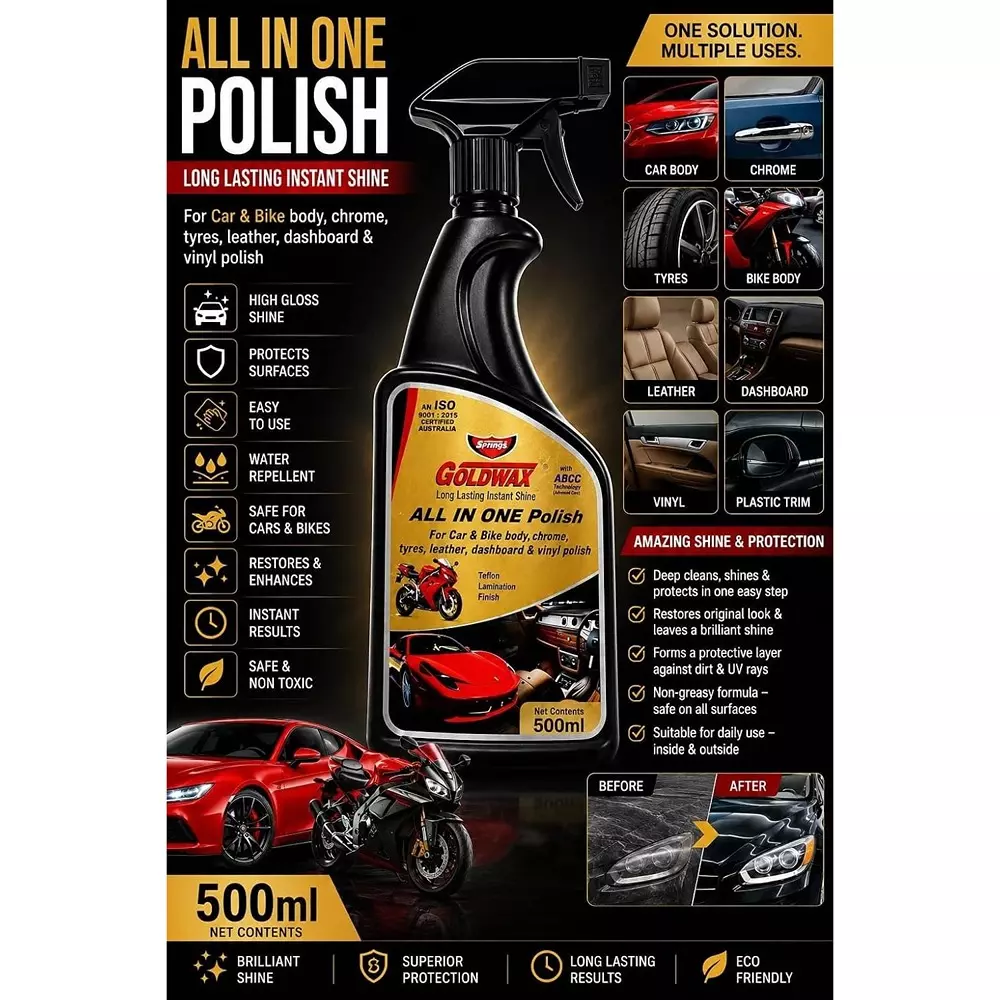 goldwax-all-in-one-car-bike-polish-spray-500-ml-liquid-bottle-teflon-lamination-finish-for-car-bike-use