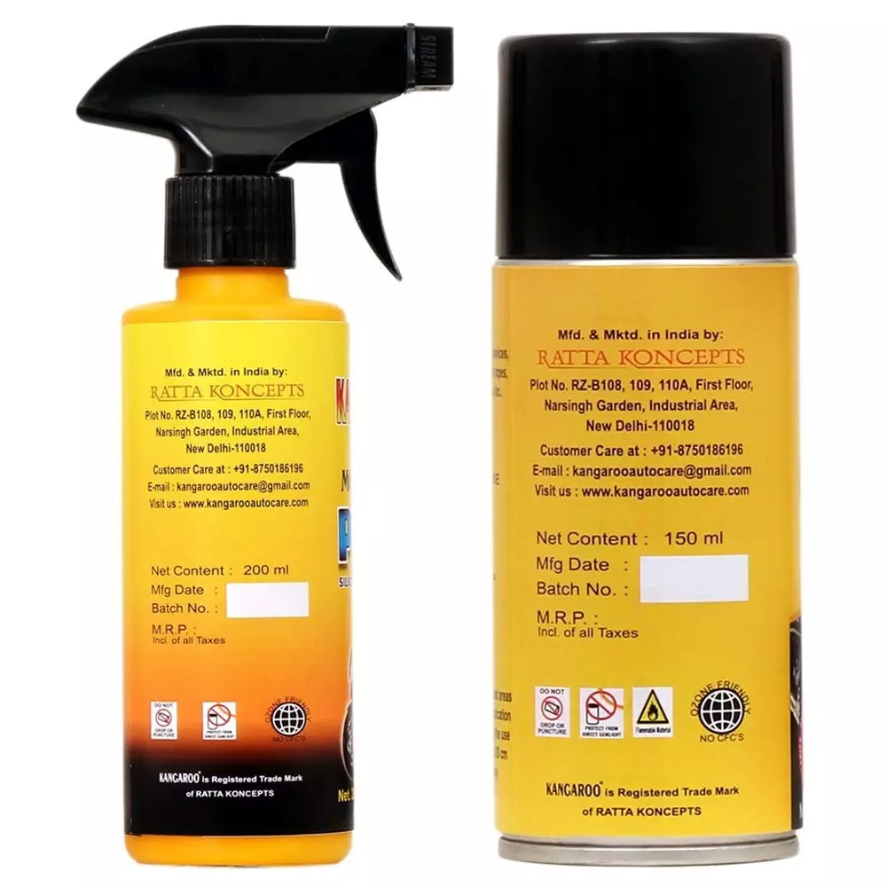 kangaroo-200-ml-motor-bike-polish-and-150-ml-chain-lubricant-spray-liquid-form-for-all-motorcycles-bikes-mbcl-2-pack-of-5-kit