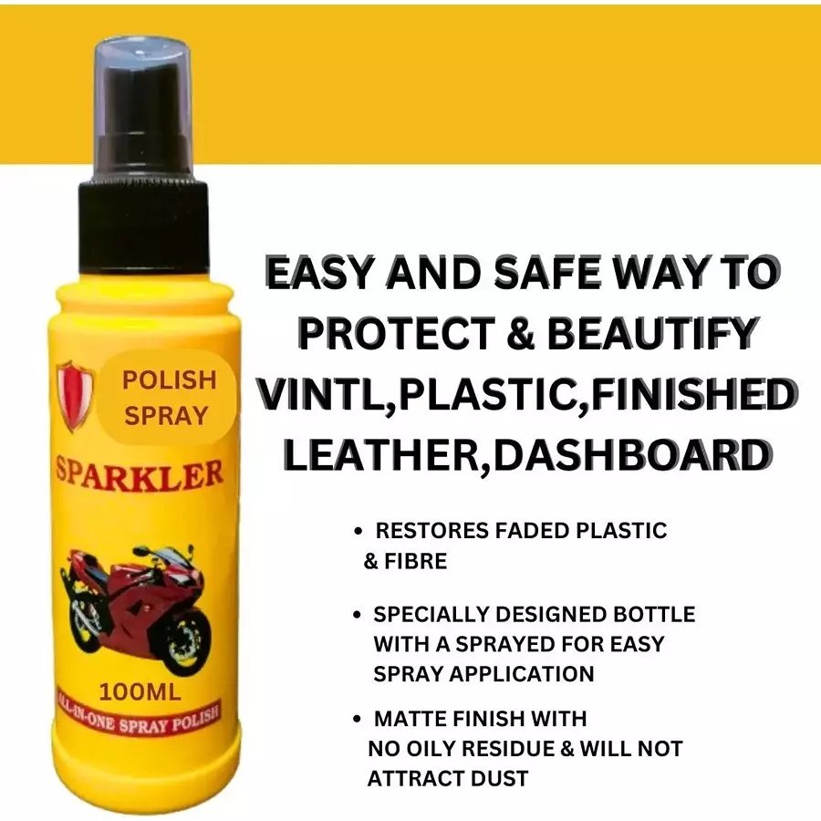 Shiv Alaska Liquid Car Polish Spray 100 ml For Bike & Car