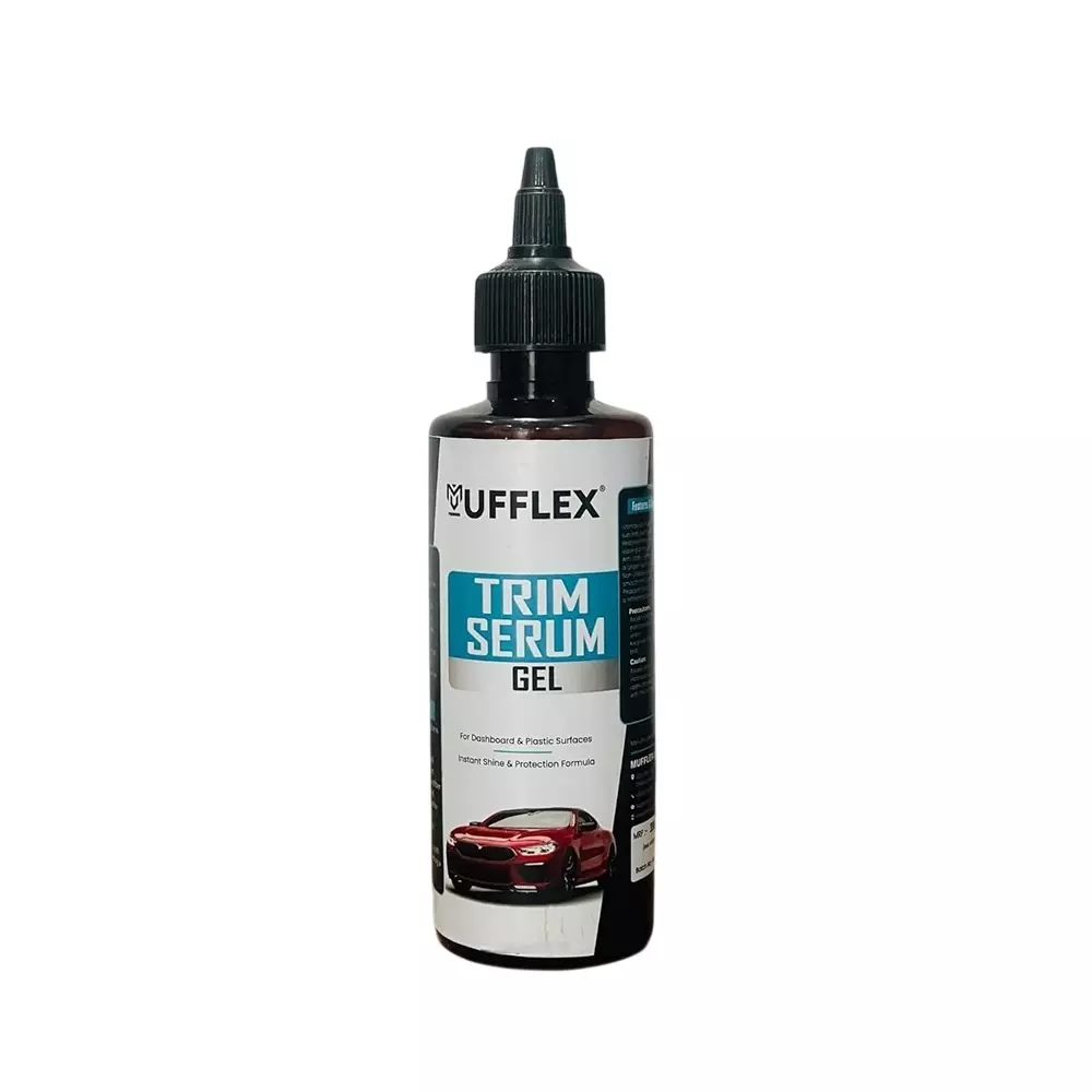 Mufflex Trim Restorer Gel 250 ml Bottle Fresh Fragrance for Car Washing