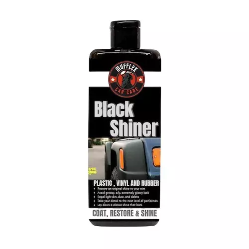 Mufflex Shiner Gel 250 ml Bottle Fresh Fragrance Black for Car Washing