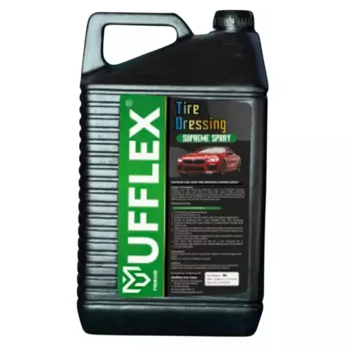 Mufflex Tire Shiner Spray 5 L Can Fresh Fragrance for Car Washing