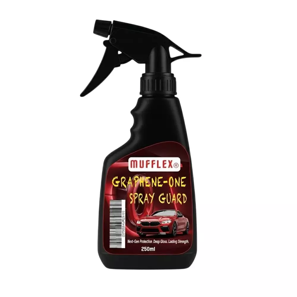 Mufflex Graphene Infused Spray 250 ml Bottle Fresh Fragrance for Car Washing