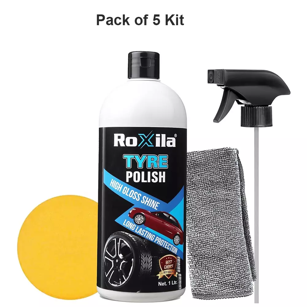 roxila-tyre-polish-1-l-with-microfiber-cloth-applicator-pad