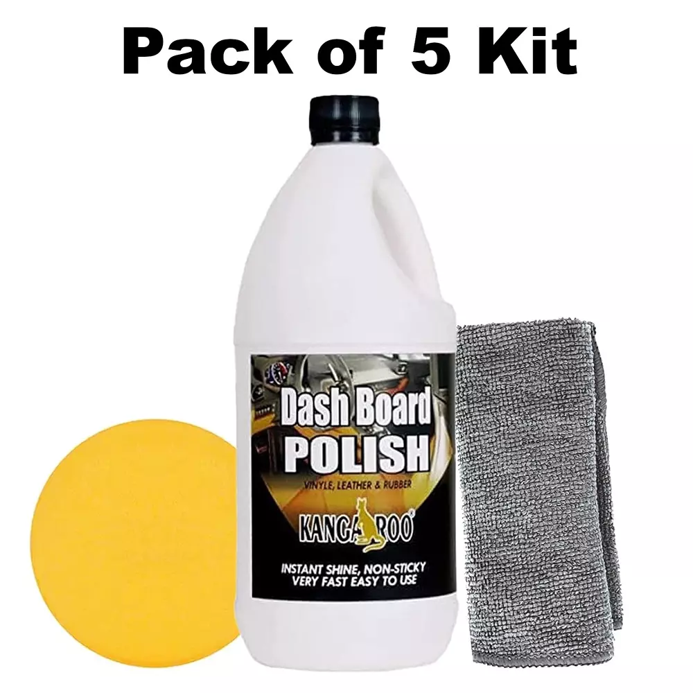 kangaroo-1-kg-dashboard-leather-polish-with-1-microfiber-cloth-and-1-foam-applicator-for-cleaning-car-interiors-new_wht_db_1kg-pack-of-5-kit