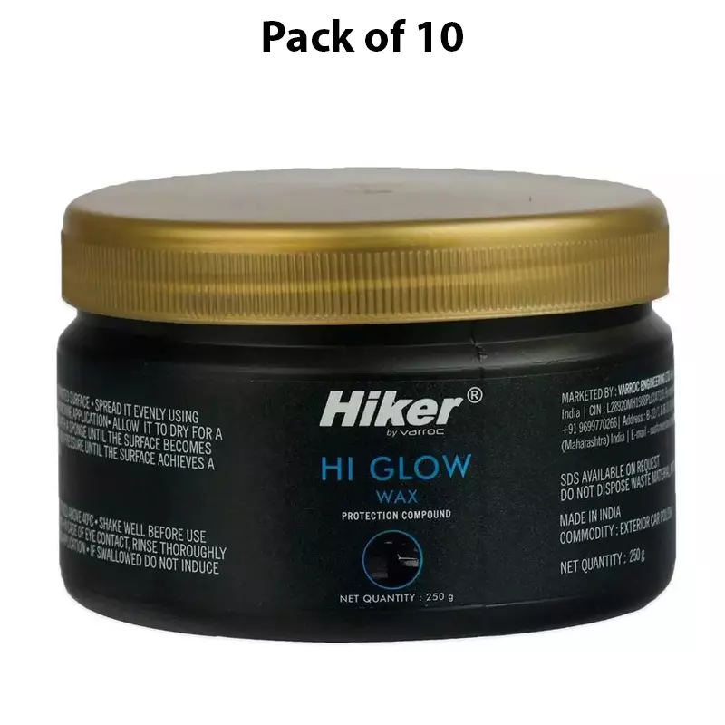 Hiker By Varroc Hi Glow Wax 250 g, K353A38700 (Pack of 10)