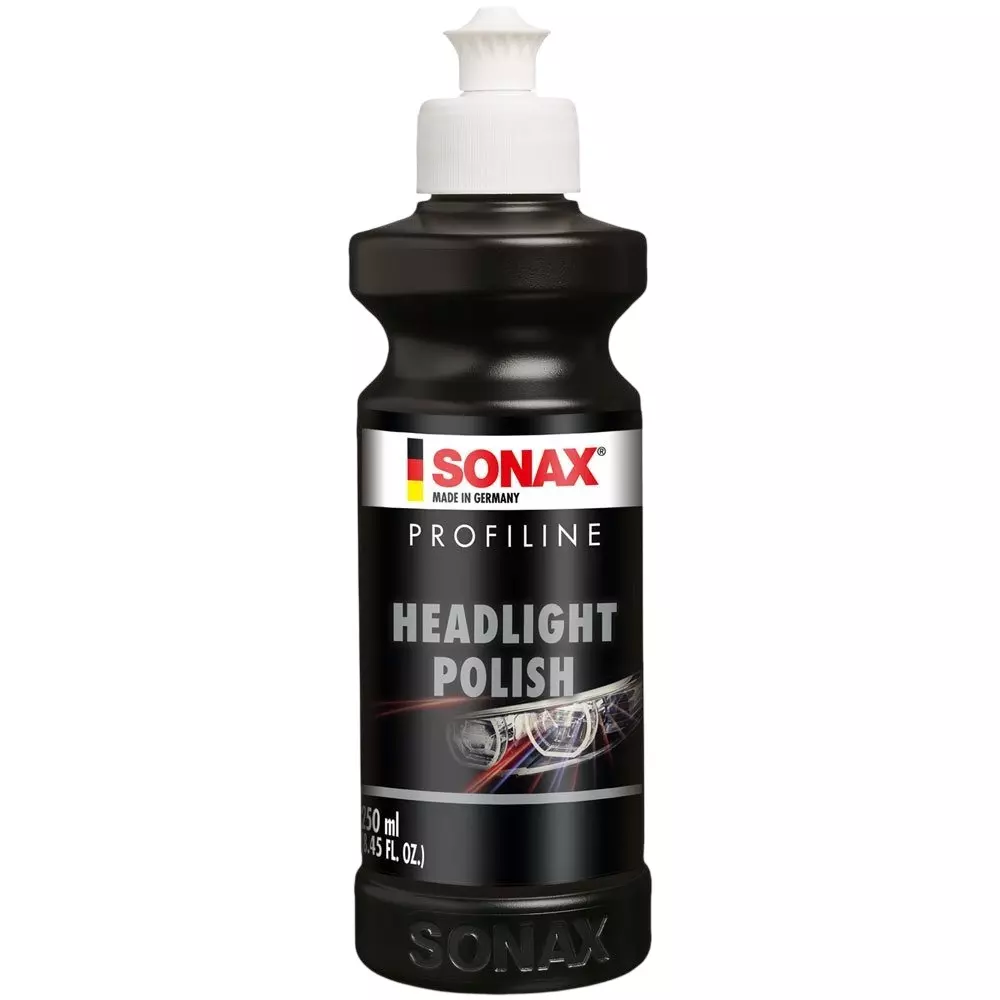 SONAX PROFILINE Headlight Polish Removes Dirt and Stains On the Headlamp