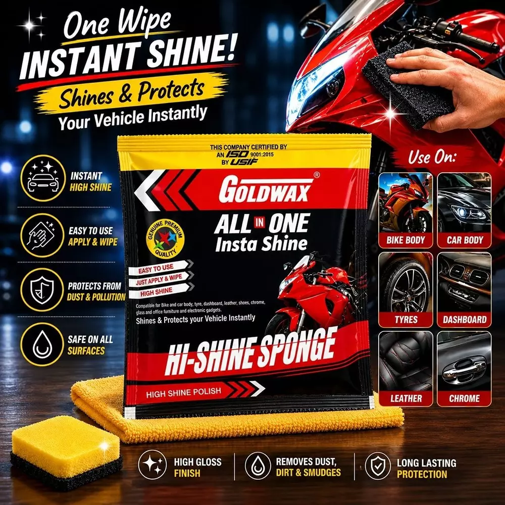 goldwax-all-in-one-insta-shine-polish-sponge-microfiber-yellow-for-car-bike-use-pack-of-10-pcs