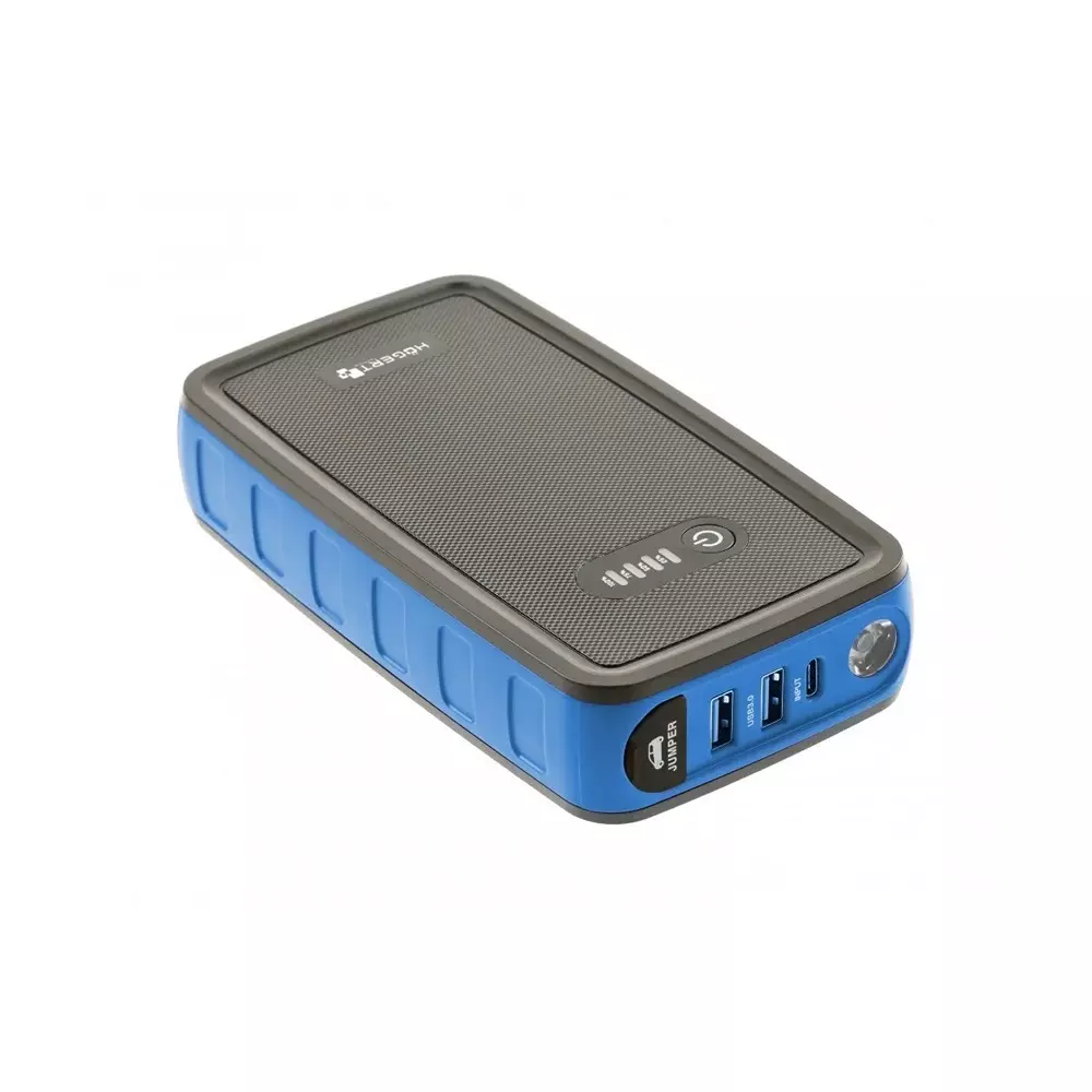 Hogert Technik Lithium Jump Starter Kit 400 A Inrush Current and 800 A Peak Current, HT8G622