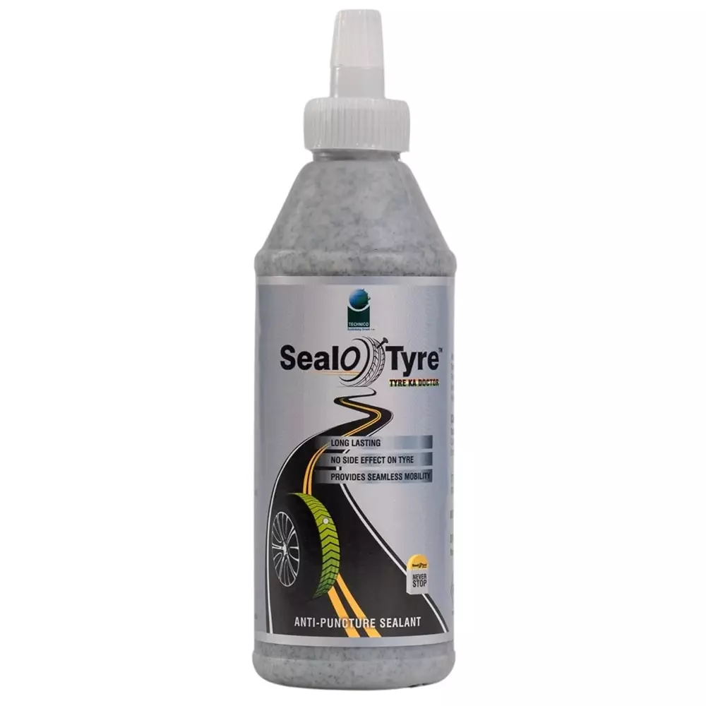 Seal-O-Tyre Anti Puncture Tubeless Tyre Sealant 350 ml (4 Piece Per pack , Pack of 10)