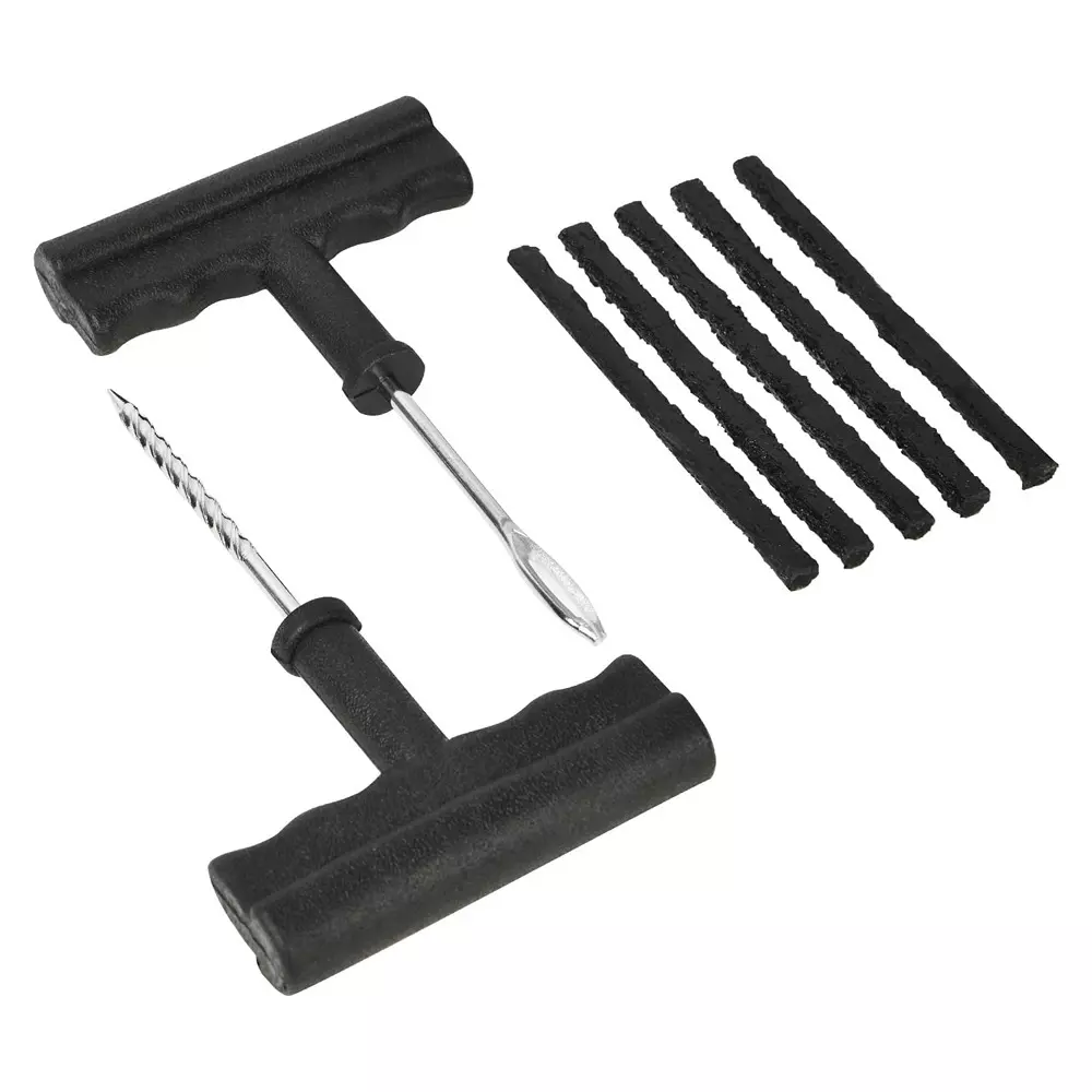 DELI 7 Pcs Tyre Repair Kit PP+Butyl Rubber, EDL120001