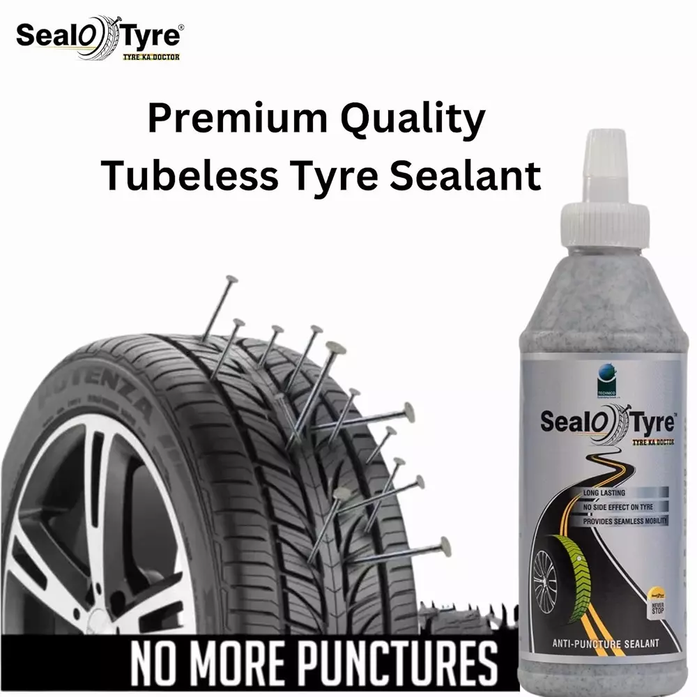 Seal-O-Tyre Anti Puncture Tubeless Tyre Sealant 250 ml (2 Piece Per pack , Pack of 10)