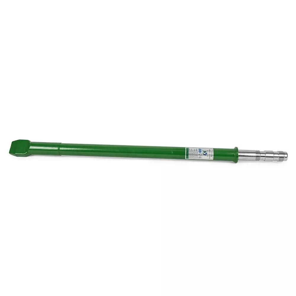 Gallop Tyre Bar Green & Silver Color 1.3 m Length and 45# Steel Body, KCTH