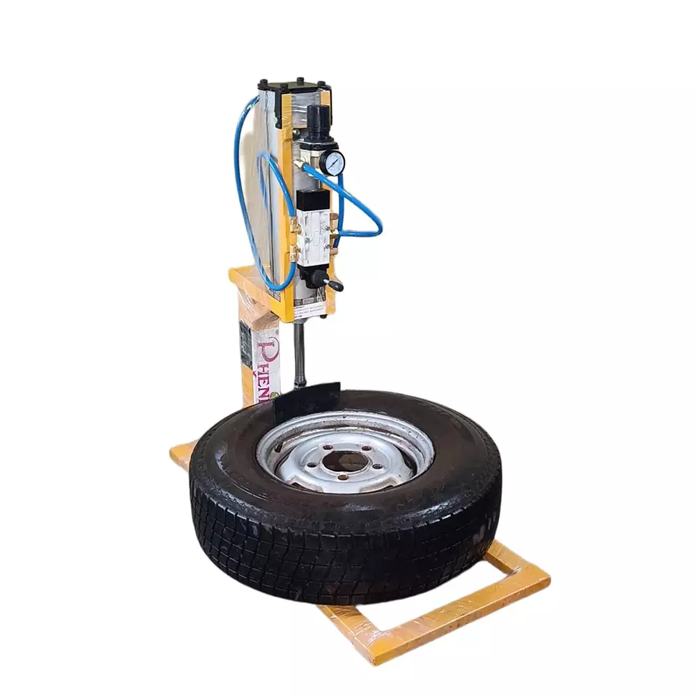 PHENIX Tyre Bead Braker Machine Yellow Upto 38 cm (15 inch) Pressing Capacity, PHENIX-010