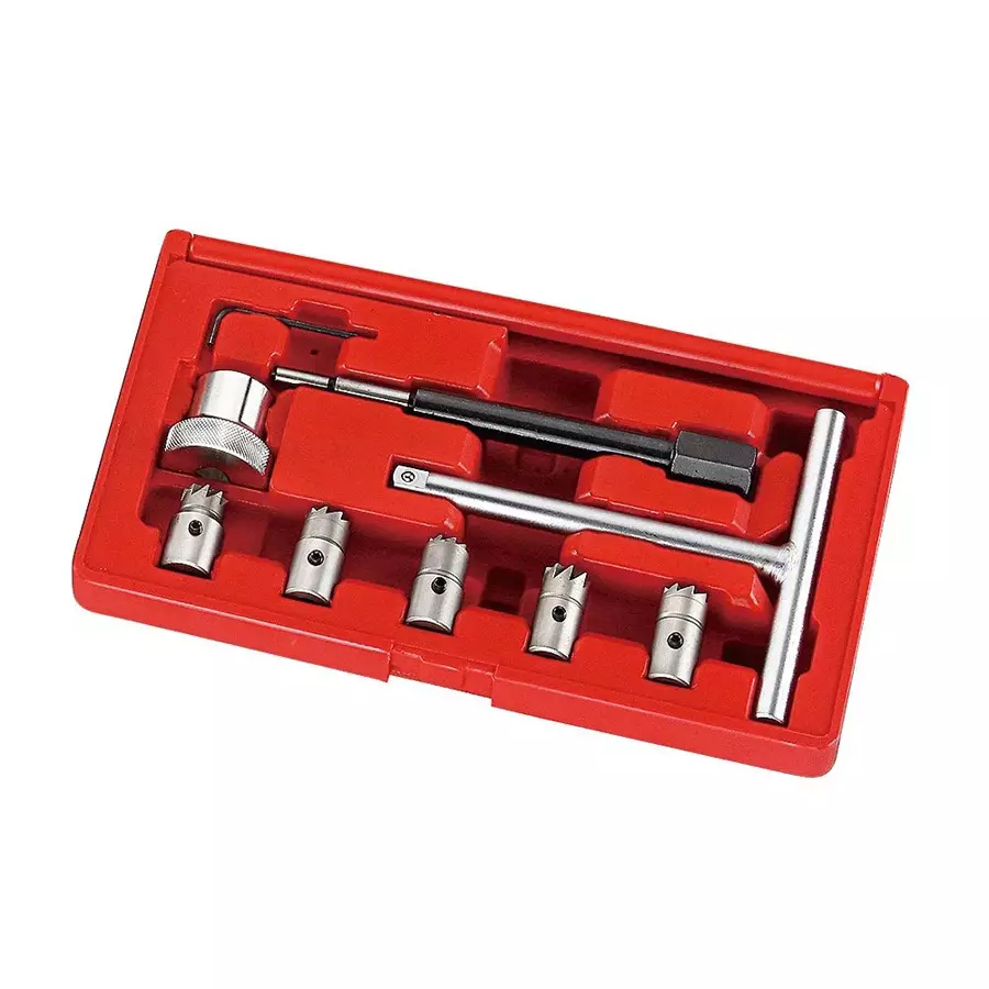 JTC Diesel Injector and Seat Cutter Set for Modern Rail Diesel Engines, JTC 4050 (Set of 9 Pcs)-image-3